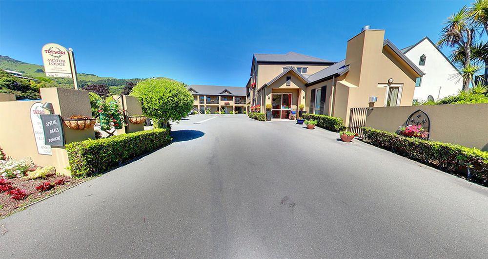 Tresori Motor Lodge Akaroa Extérieur photo