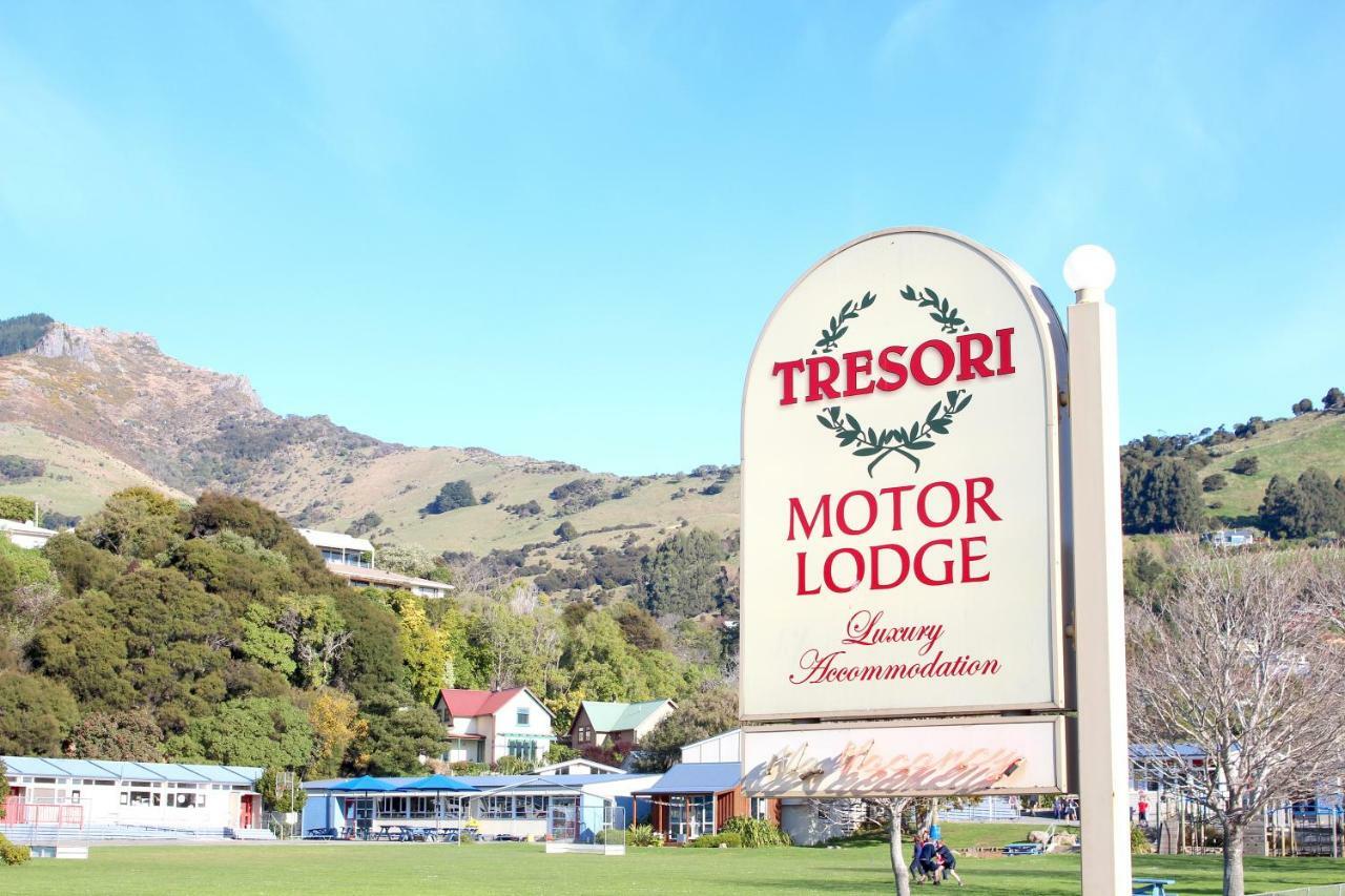 Tresori Motor Lodge Akaroa Extérieur photo